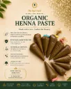 Organic Henna Paste